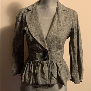 Adorable Candies 3/4 sleeve blazer. Trendy!